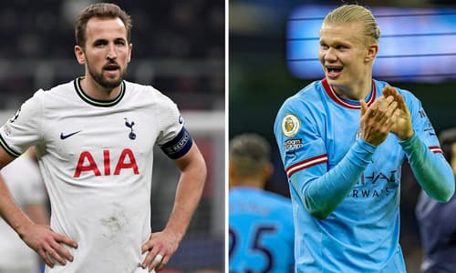 Harry Kane and Erling Haaland