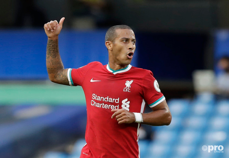 Thiago has struggled to replicate his Bayern form at Liverpool
