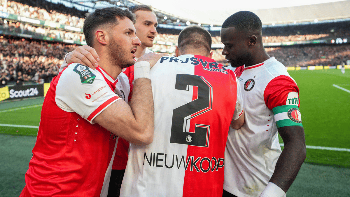 Thomas Beelen, Lutsharel Geertruida, Santiago Giménez, Feyenoord