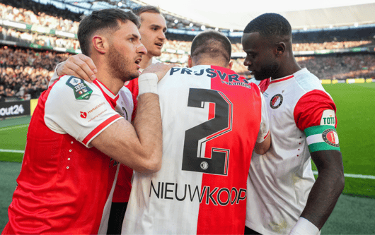 Thomas Beelen, Lutsharel Geertruida, Santiago Giménez, Feyenoord