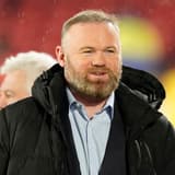 Wayne Rooney working as a pundit for the BBC, 2024