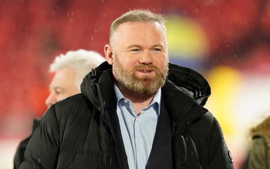 Wayne Rooney working as a pundit for the BBC, 2024