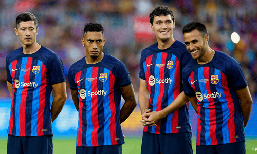 Robert Lewandowski, Raphinha, Andreas Christensen