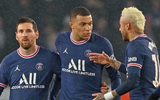 PSG's MNM front three: Lionel Messi, Kylian Mbappe and Neymar