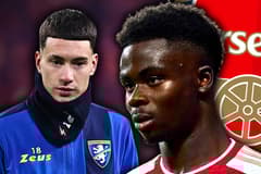 Matias Soule, Bukayo Saka, Arsenal