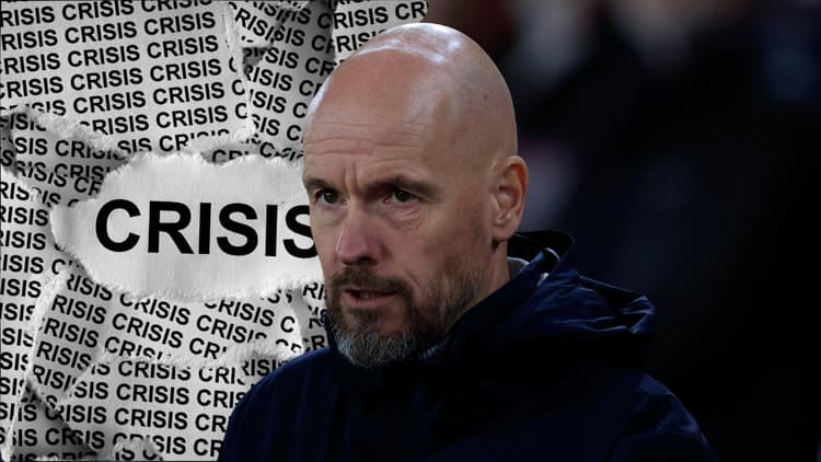 Erik ten Hag is in crisis at Man Utd