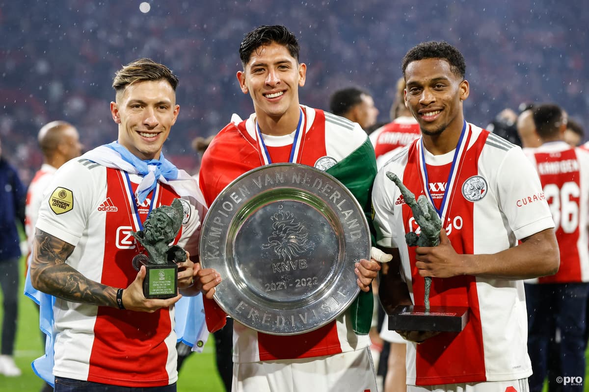 Lisandro Martinez and Jurrien Timber, Ajax