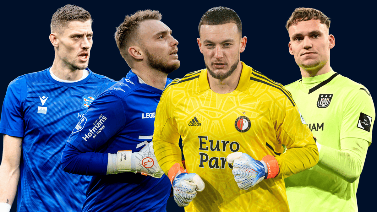 Jasper Cillessen, Justin Bijlow, Andries Noppert, Bart Verbruggen