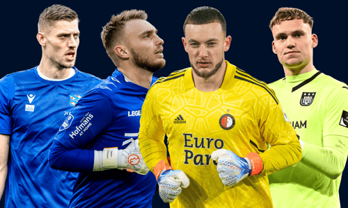 Jasper Cillessen, Justin Bijlow, Andries Noppert, Bart Verbruggen