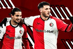 Anis Hadj Moussa, Santiago Giménez, Feyenoord