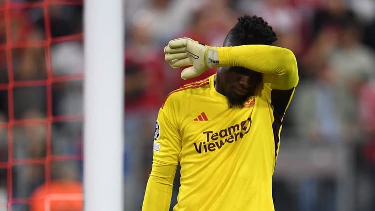 Onana has had a difficult start at Man Utd