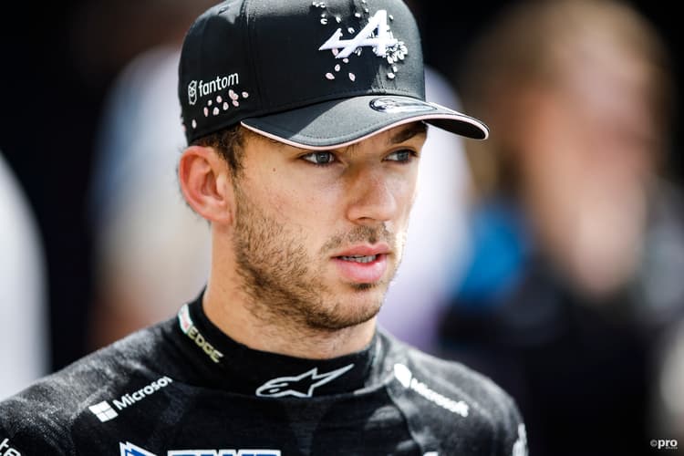 Pierre Gasly drives for Alpine F1 Team