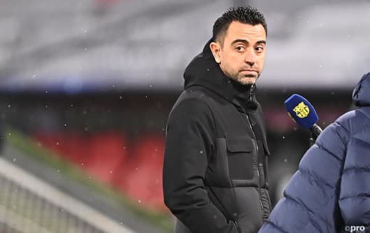 Xavi, Bayern v Barcelona, 2021-22