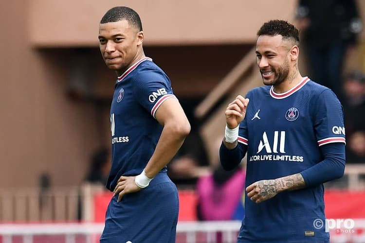 Kylian Mbappe and Neymar