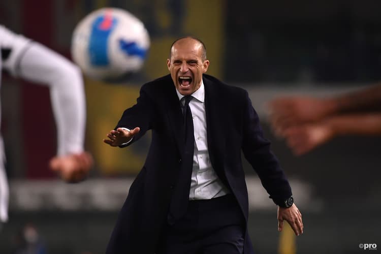 Juventus manager Max Allegri