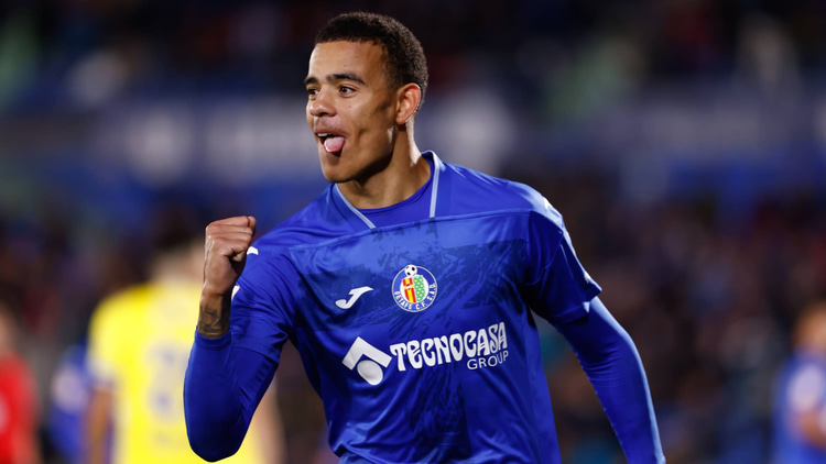 Mason Greenwood vond zijn vorm weer terug bij Getafe.