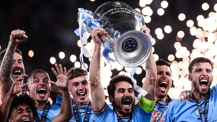 Manchester City won the 2022/23 Champions League title