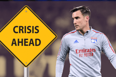 Nicolás Tagliafico, Olympique Lyon, Crisis