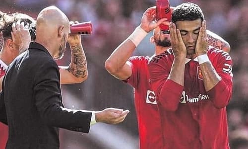 Ronaldo, Ten Hag, 2022-23