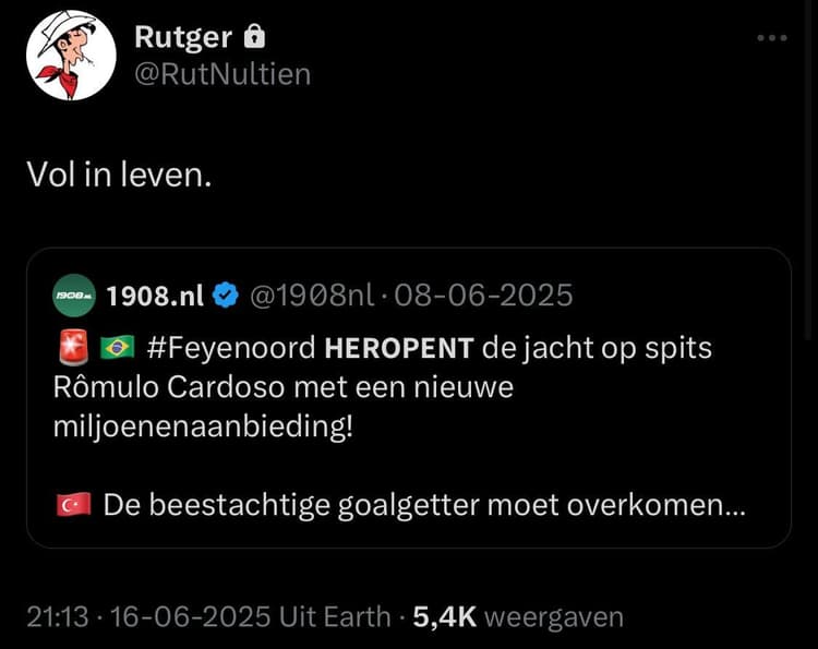 Rutger Vinke, Rômulo