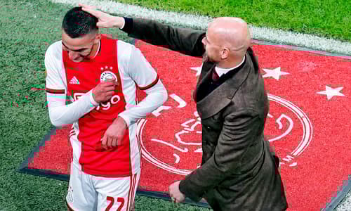 Hakim Ziyech, Erik Ten Hag, Ajax, 2018-19