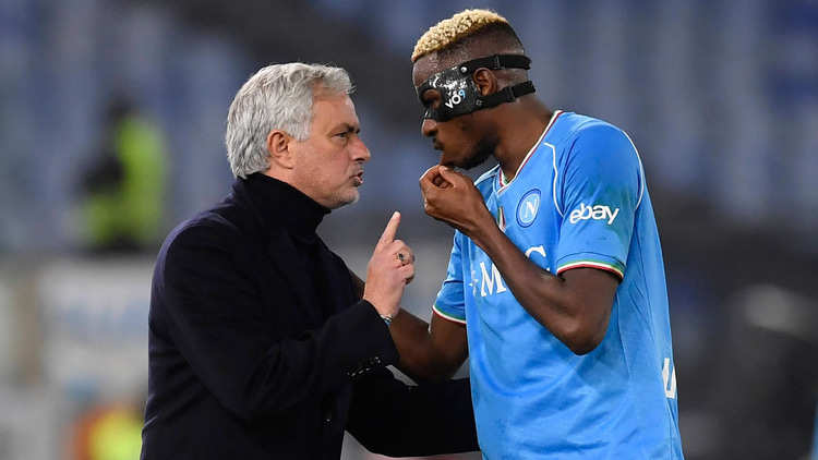 Mourinho and Osimhen are old rivals