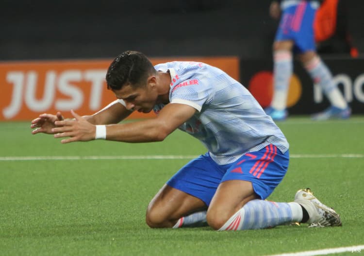 Ronaldo scored but also felt he should have had a penalty