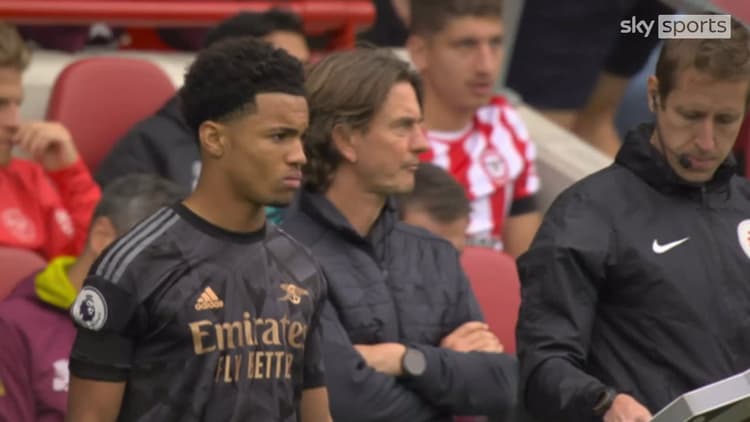 Ethan Nwaneri about to make his Arsenal debut