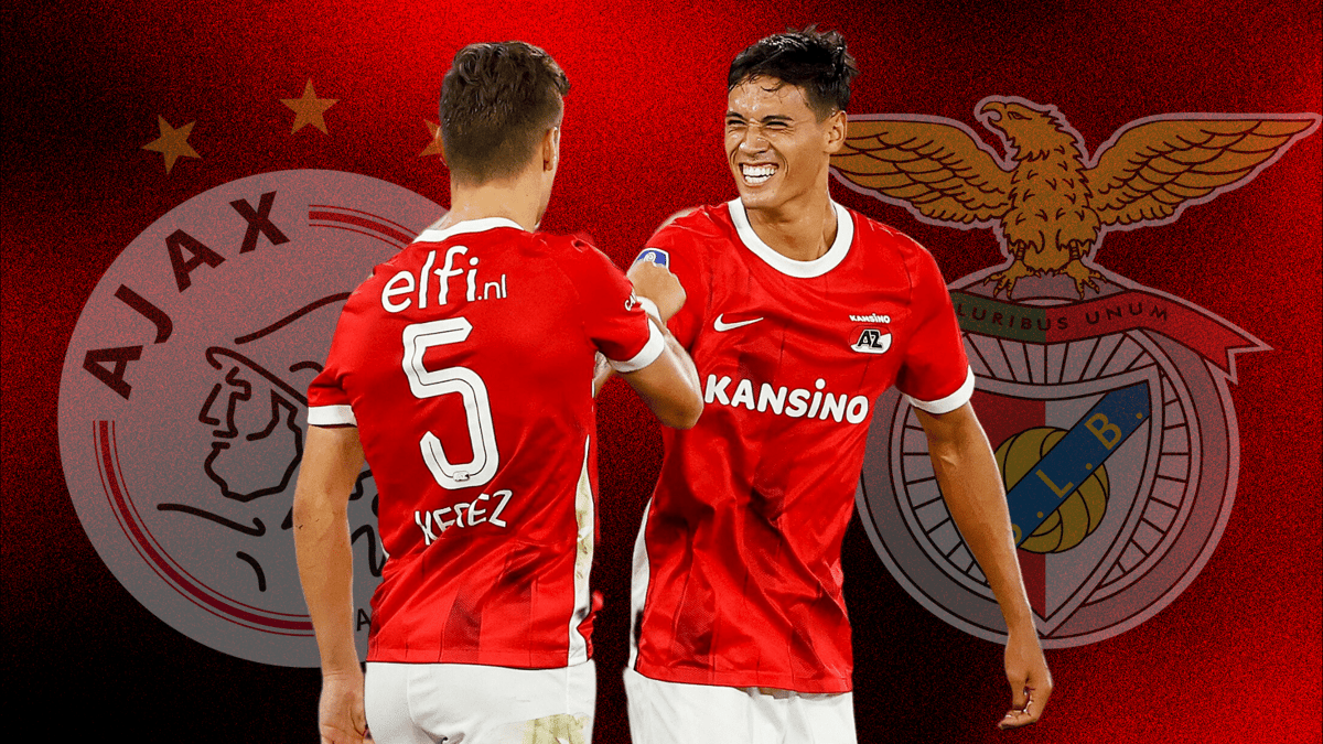 Milos Kerkez, Tijjani Reijnders, AZ, 2022/23