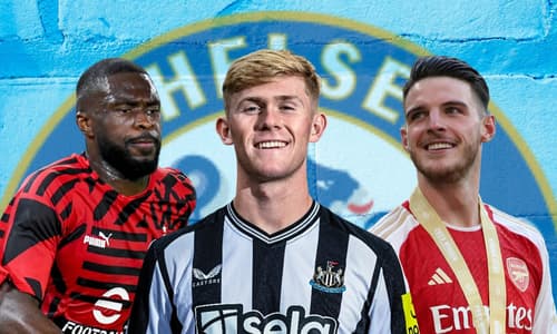 Fikayo Tomori, Lewis Hall, Declan Rice, West Ham