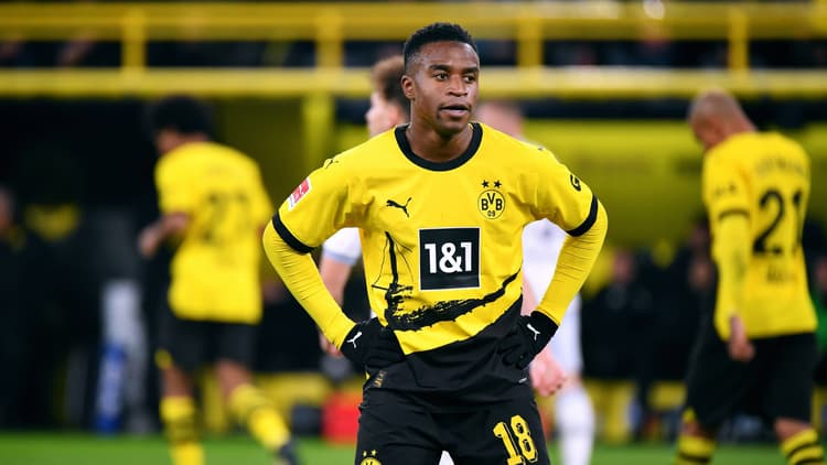 Youssoufa Moukoko has struggled for game time at Dortmund.
