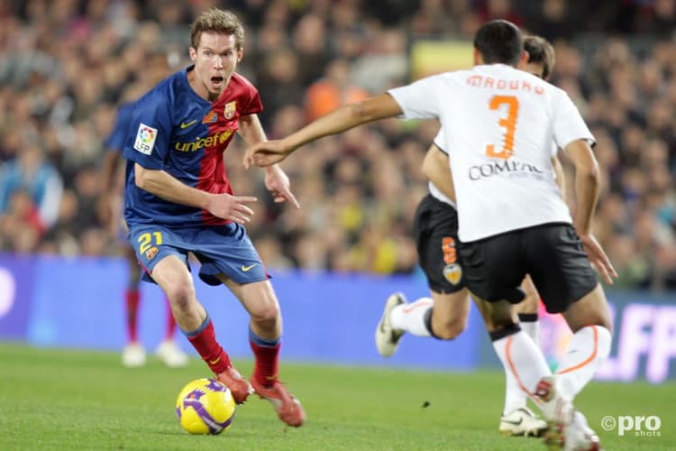 Hleb left Arsenal for Barcelona, where he struggled