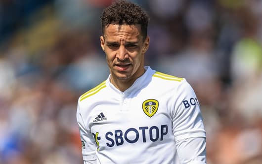 Rodrigo Moreno playing for Leeds United