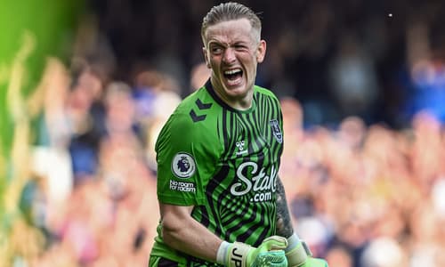 Everton goalkeeper Jordan Pickford