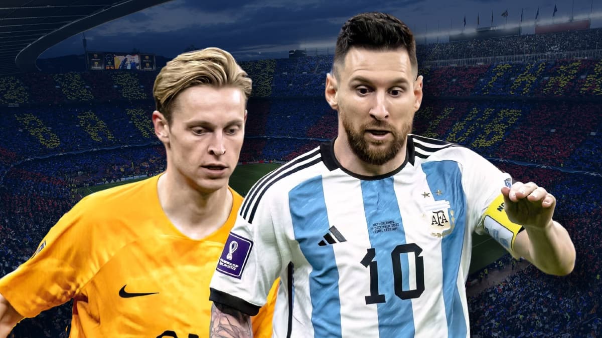 Frenkie de Jong, Lionel Messi, Barcelona