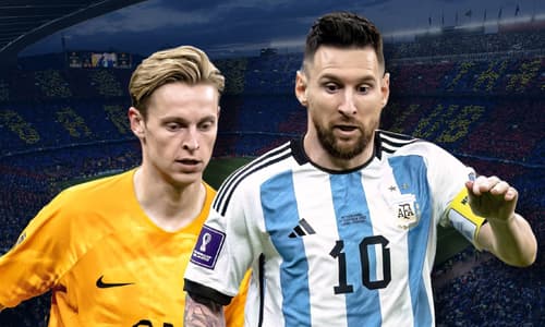 Frenkie de Jong, Lionel Messi, Barcelona