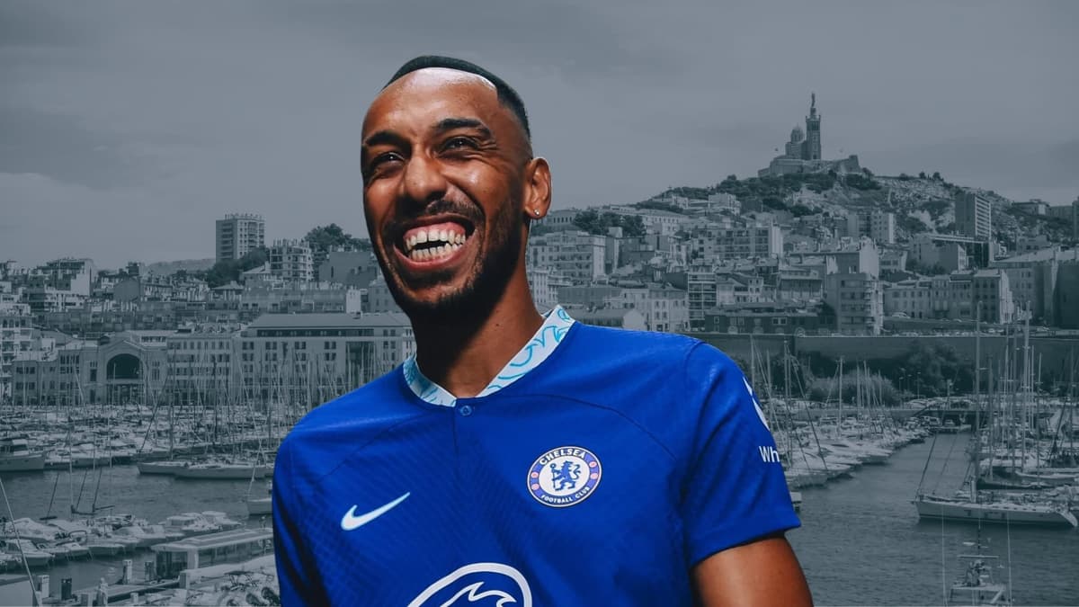 Chelsea's Pierre-Emerick Aubameyang has completed a transfer to Marseille