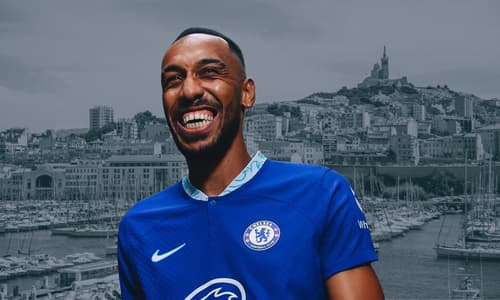 Chelsea's Pierre-Emerick Aubameyang has completed a transfer to Marseille
