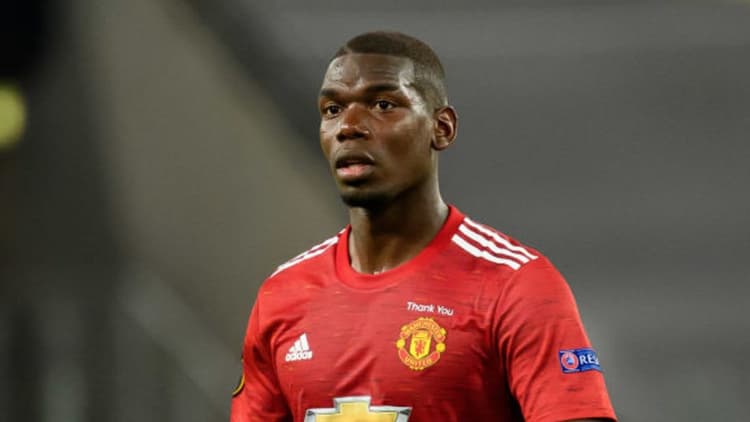 Paul Pogba is out of contract in 2022