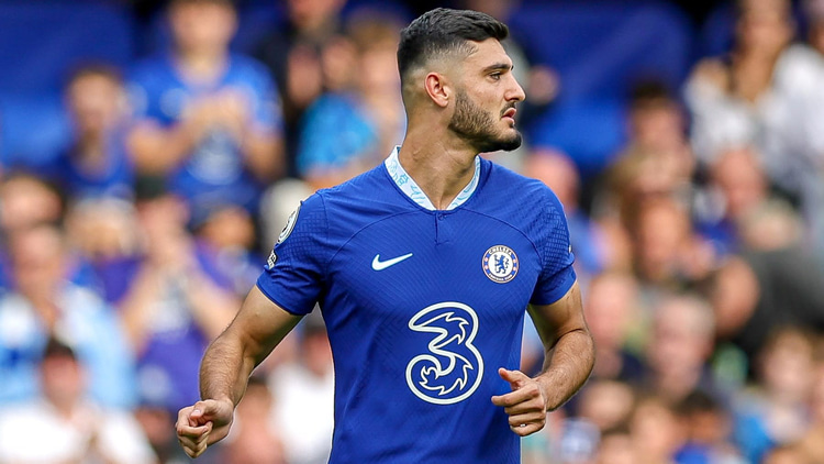 Armando Broja in action for Chelsea