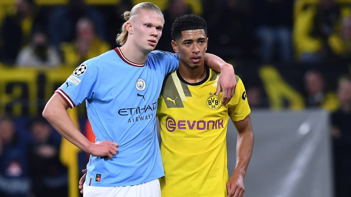 Erling Haaland, Jude Bellingham, Man City, Borussia Dortmund