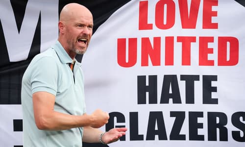 Erik ten Hag, Man Utd, Glazer protests