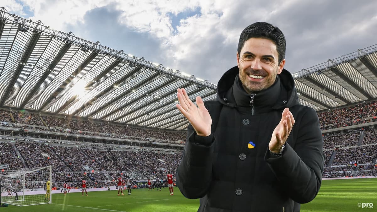 Mikel Arteta, Newcastle v Arsenal, Premier League, 2022/23