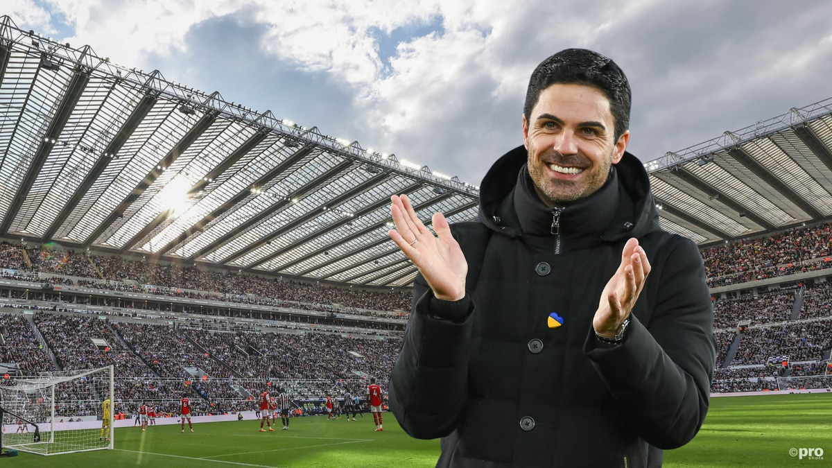 Mikel Arteta, Newcastle v Arsenal, Premier League, 2022/23