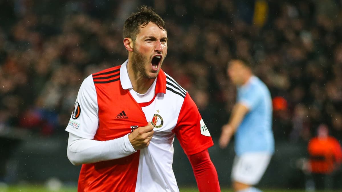 Santiago Giménez - Feyenoord vs Lazio