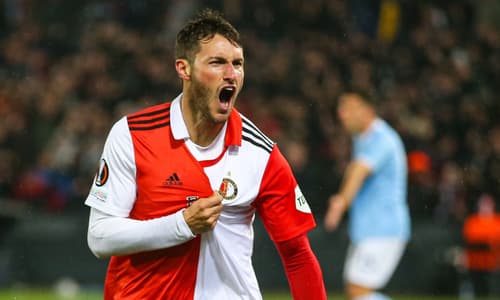 Santiago Giménez - Feyenoord vs Lazio
