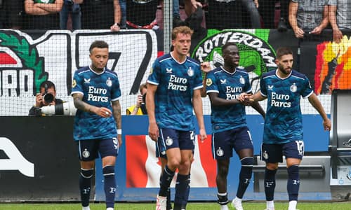 Yankuba Minteh, Luka Ivanusec, Hartman, Mats Wieffer, Feyenoord