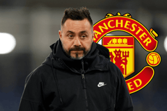Roberto De Zerbi, Man Utd, 2023/24