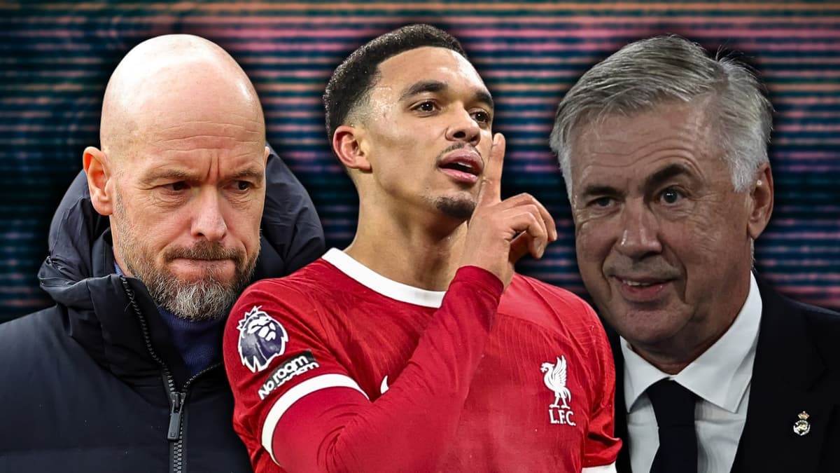 Trent Alexander-Arnold, Erik ten Hag, Carlo Ancelotti