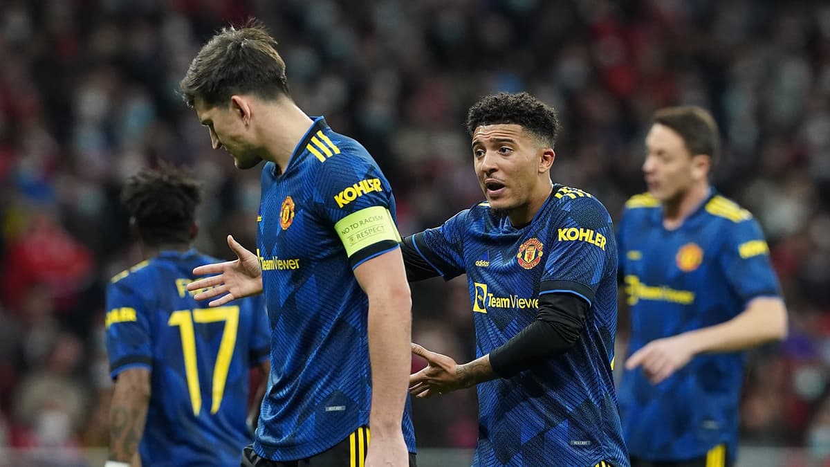Maguire and Sancho have uncertain Man Utd futures.